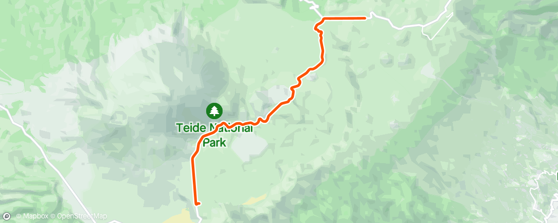 Map of the activity, Teide #12 Hasta la proxima!🌋