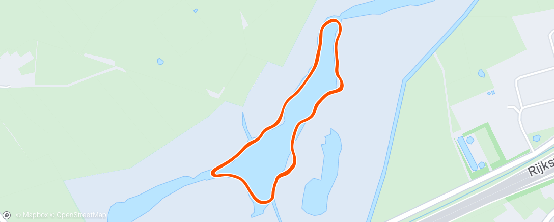 Map of the activity, Middagactiviteit