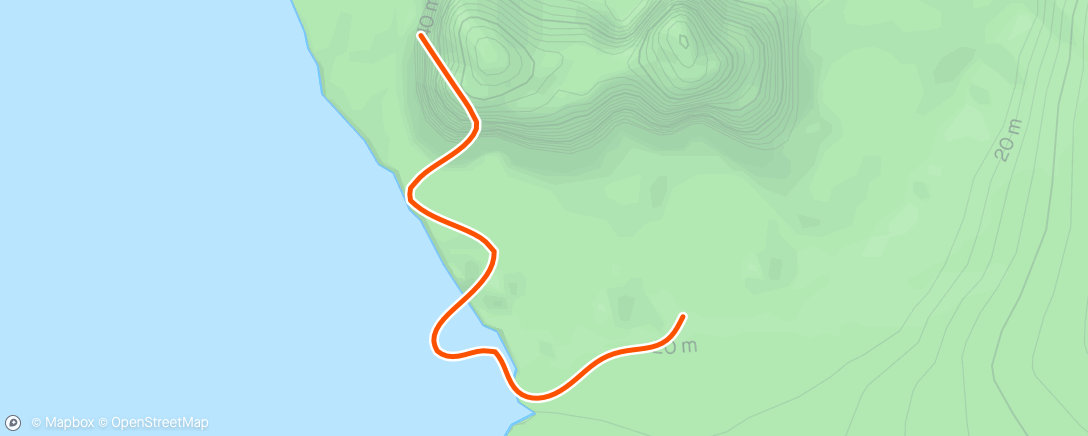 Map of the activity, Zwift - Race: Zwift Insider Tiny Race (4 of 4) || Using Racing Score (B) on Two Bridges Loop in Watopia