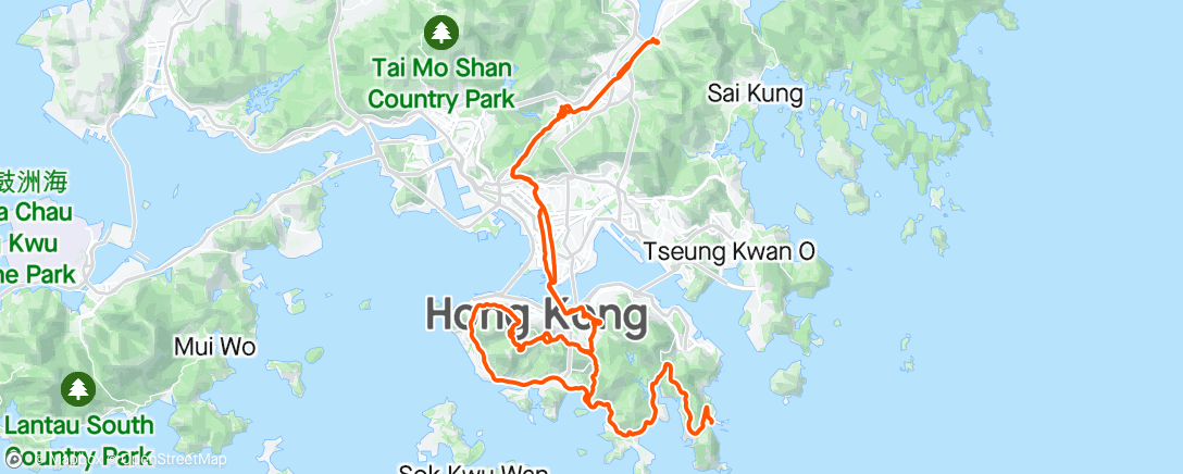 Map of the activity, The best route in town🇭🇰