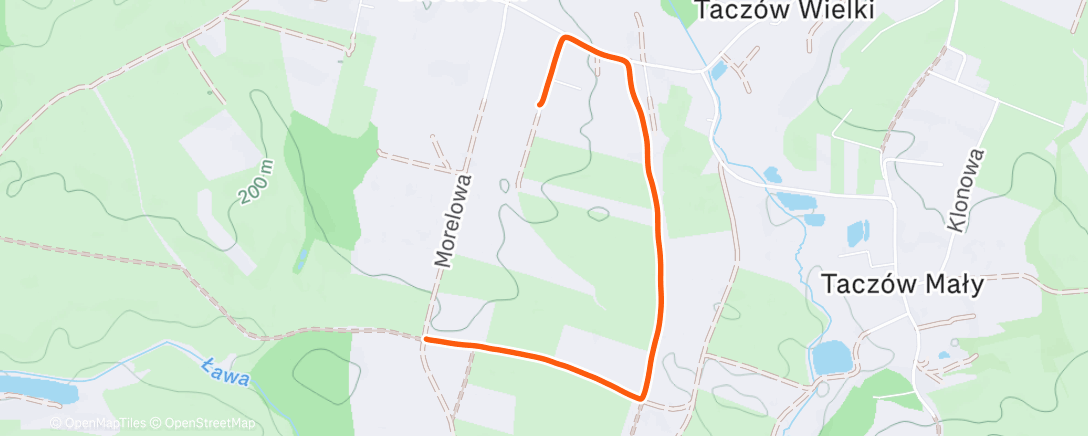 Map of the activity, Mittagspaziergang