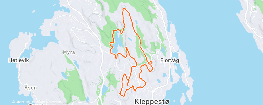 Map of the activity, For en ildrød himmel 🤩
