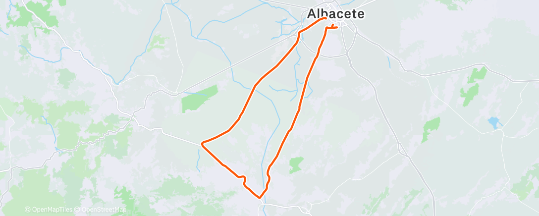 Map of the activity, Morning Ride