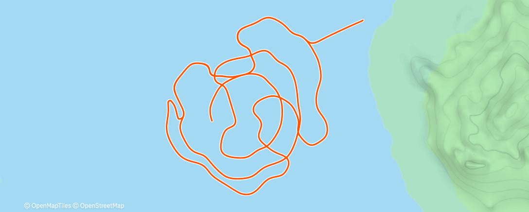 Map of the activity, Zwift - Fit & Fun on Whole Lotta Lava in Watopia