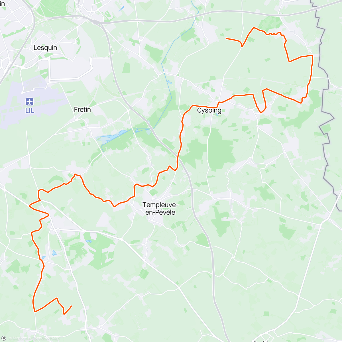 活动地图，ROUVY - Paris Roubaix | Hell of the North | France