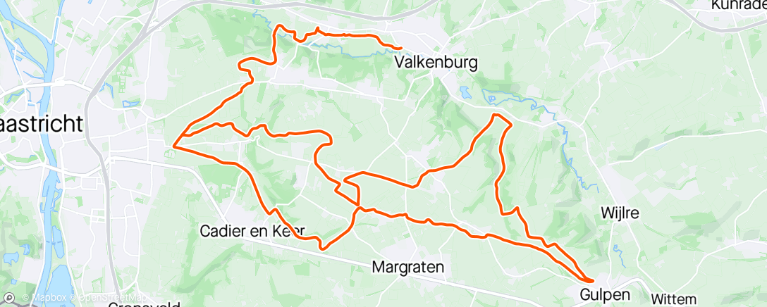 Mappa dell'attività Gravelfondo Valkenburg 2024🥉+ 10k