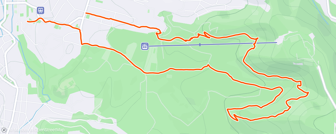 Map of the activity, Kosygin Trail