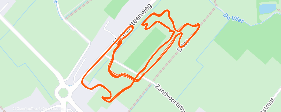 Map of the activity, Wereldbeker Dendermonde, p.21🏎️