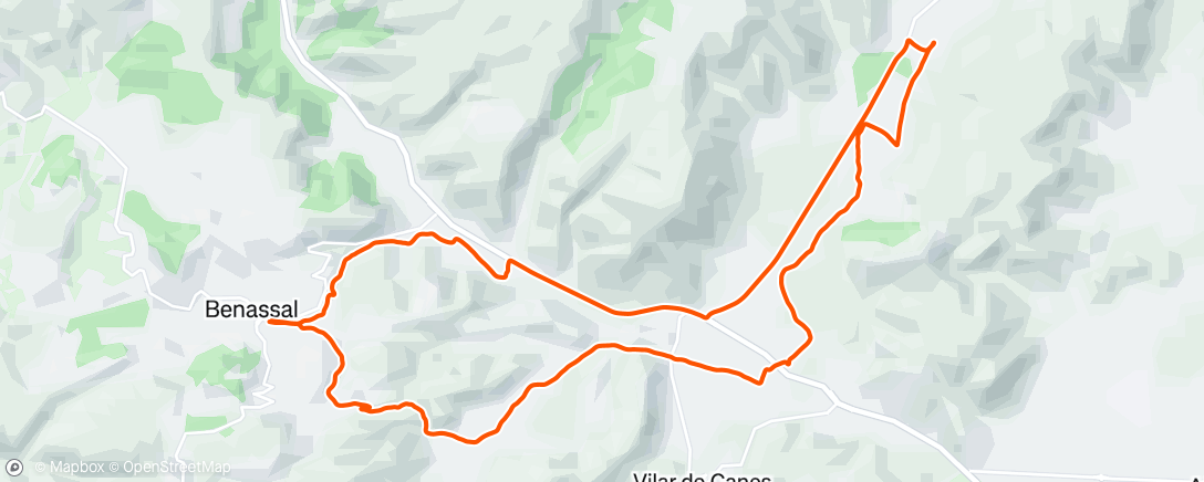 Map of the activity, Pilarica i Foies