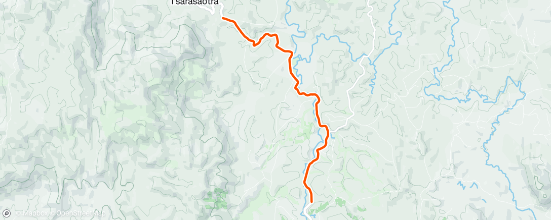Map of the activity, Giro di scarico del lunedi 🖤💙