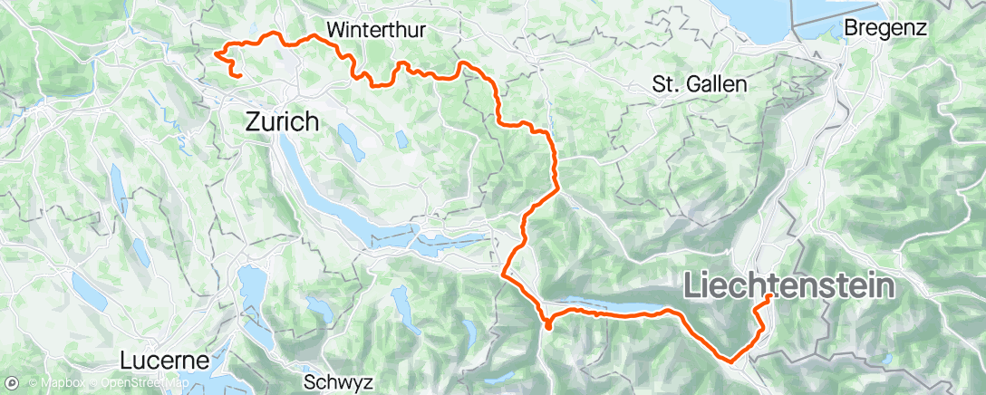 Map of the activity, Tour de Suisse 🇨🇭 Stage 1