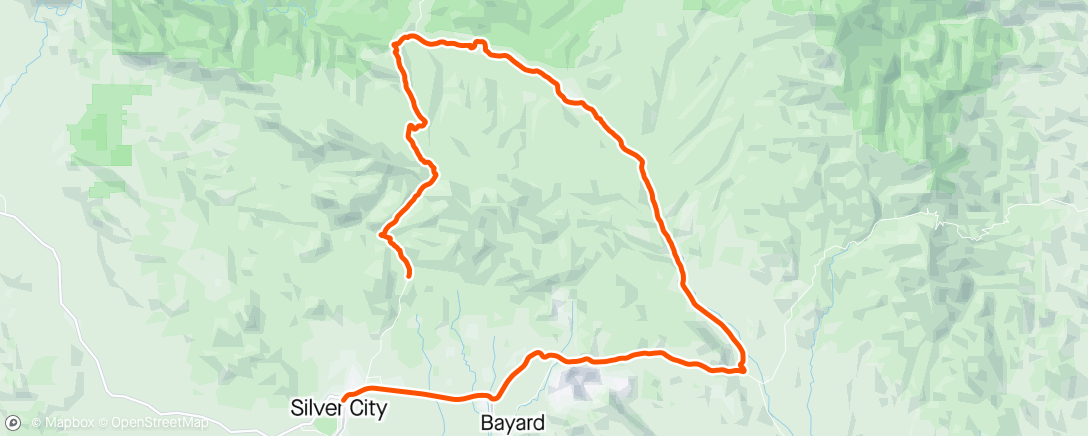 Map of the activity, Tour of the Gila Cat 2/3 🥉