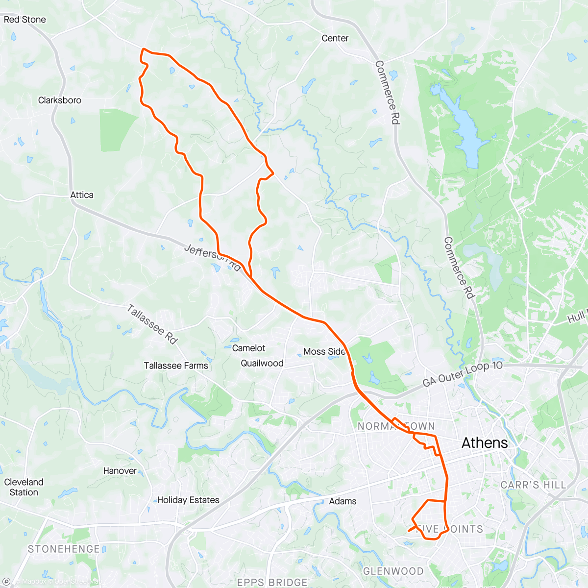 Map of the activity, Now i get why people do evening rides