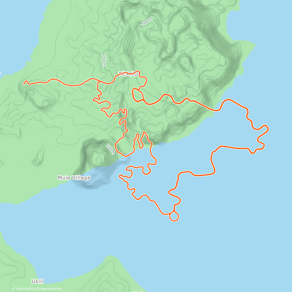 Map of the activity, Zwift - SIT on Flat Out Fast in Watopia