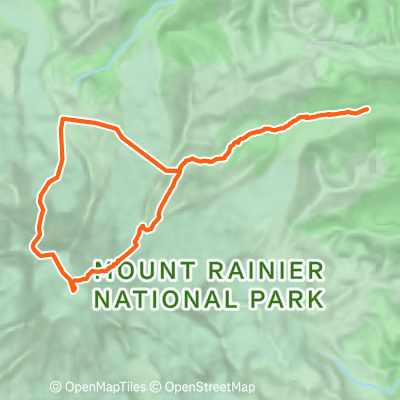 Liberty Ridge to Emmons Glacier Ski Descent on Mt. Rainier | 18.6 mi ...