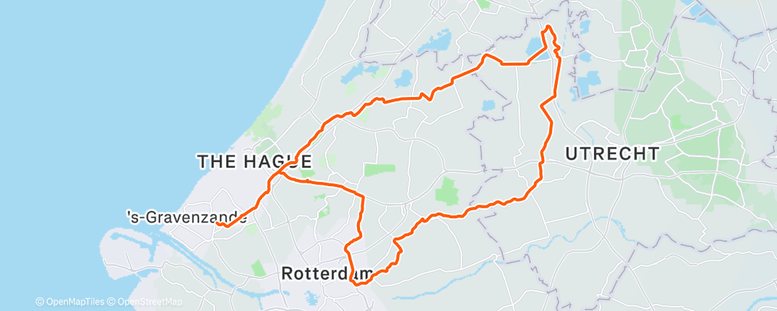 Map of the activity, Rondje met Am