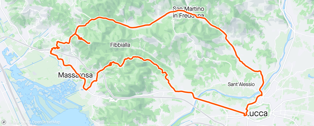 Map of the activity, Trzeci wariant Monte Pitoro🤔