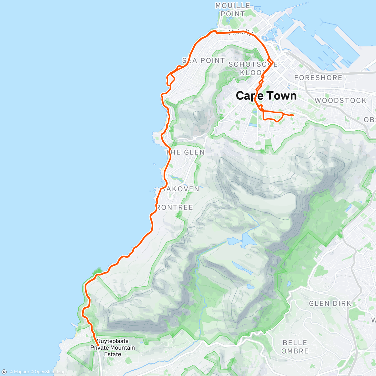 Map of the activity, More days like these / Just Salt and Water