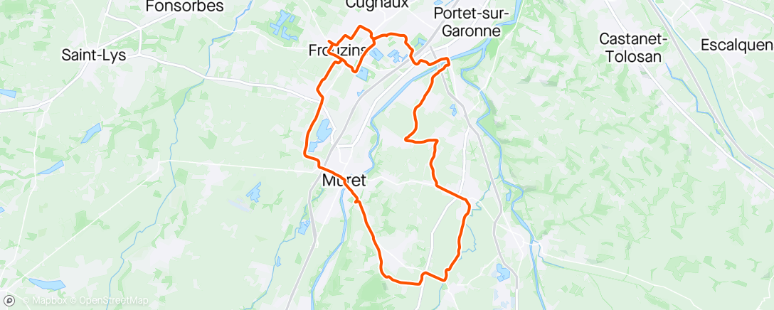Map of the activity, Sortie avec les "Elles de Villeneuve "