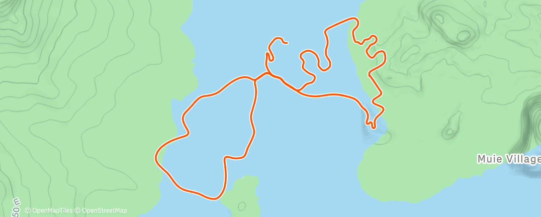 Map of the activity, Zwift - Lit 1/3