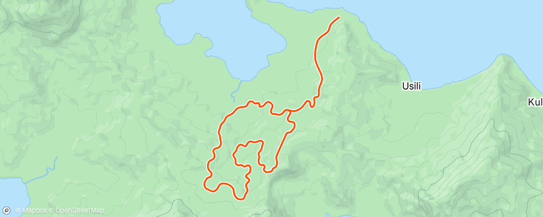 Map of the activity, Zwift - Le Col - Training With Legends - Fabian Cancellara - Weekend Tune Up on Jungle Circuit in Watopia