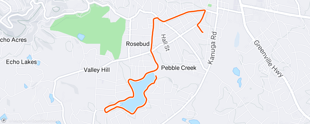 Map of the activity, Watch start stop🙈