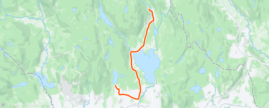Map of the activity, Oslo Triathlon Sykkel
