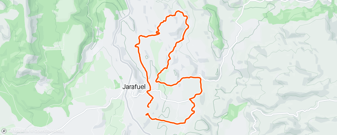 Map of the activity, 🐎🚵‍♂️