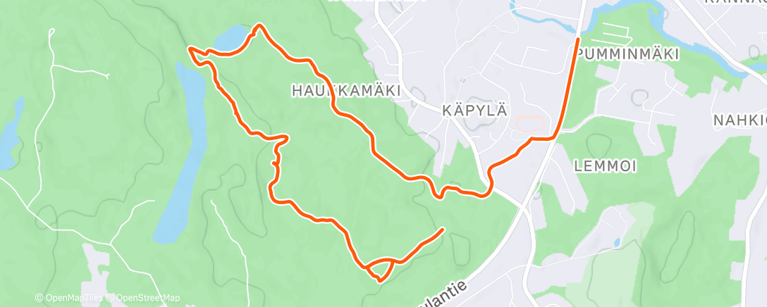 Карта физической активности (Lunch Walk)