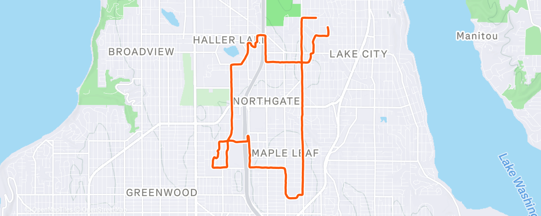 Mappa dell'attività T shirt and shorts weather