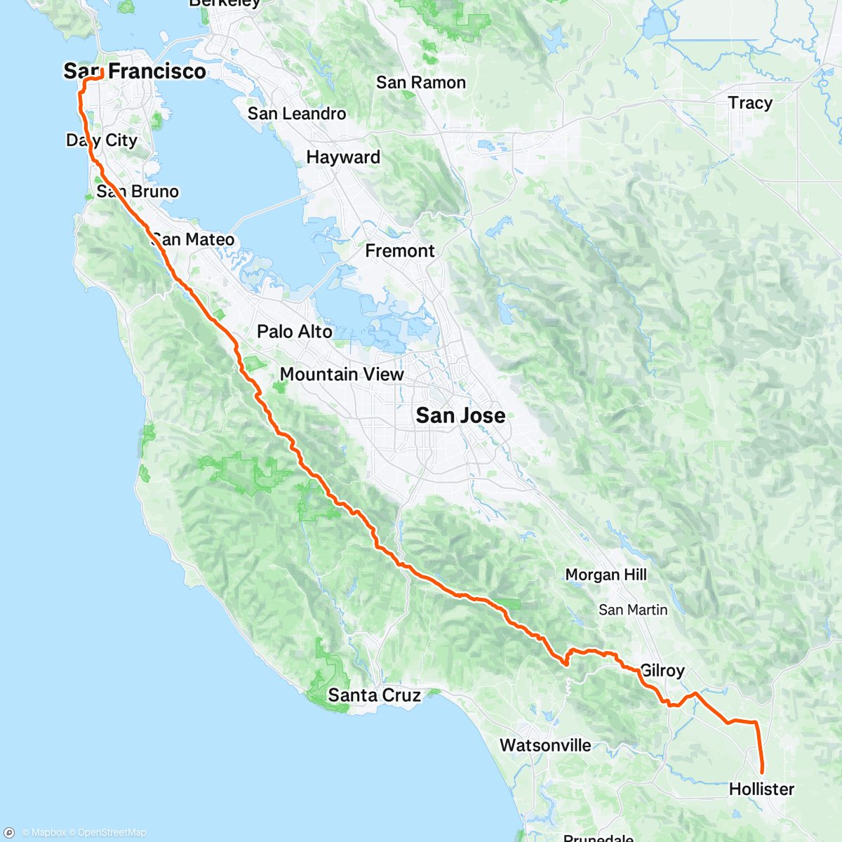 Map of the activity, Goin South 😘