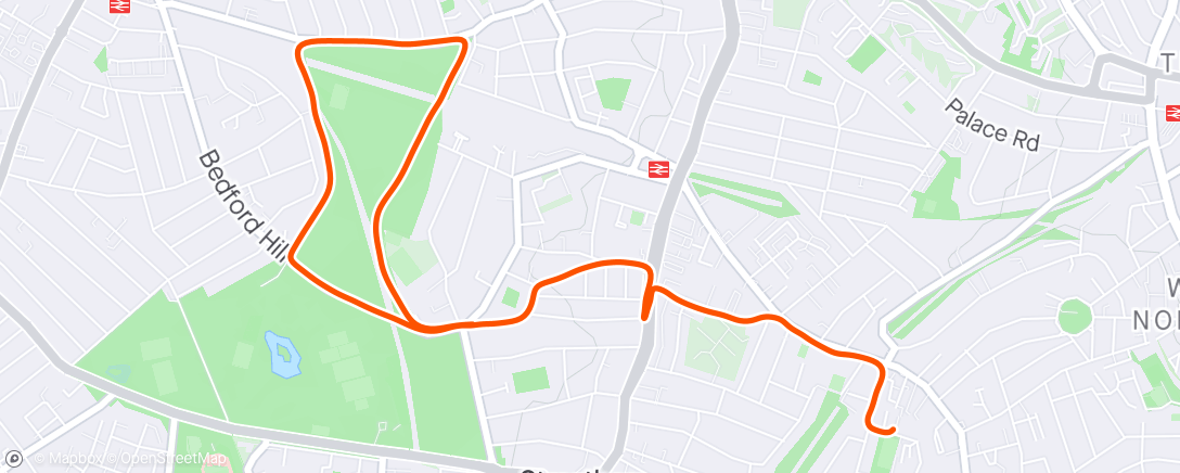 Map of the activity, Second accidental 5km PR this week?!