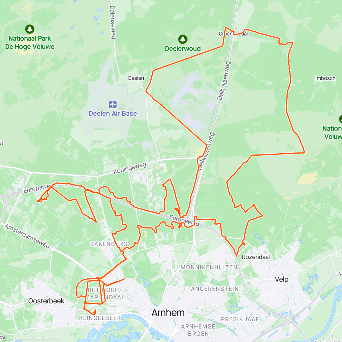 Map of the activity, Specialized adhd brains tocht. Top verzorgd