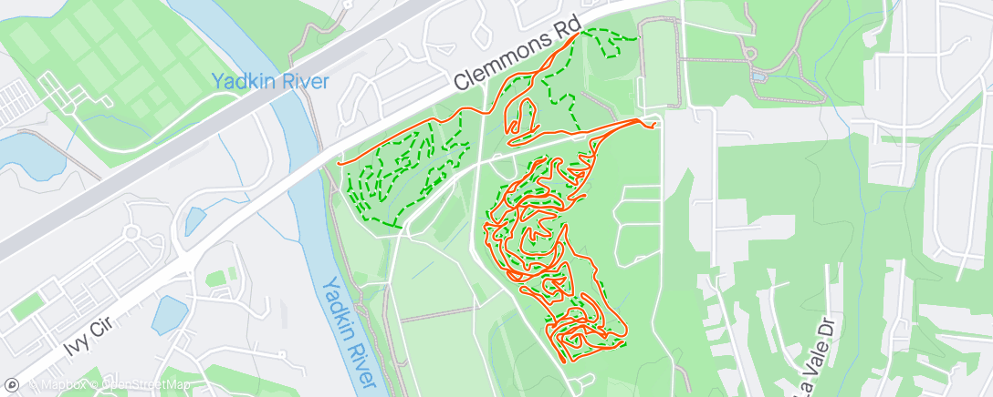 Map of the activity, So fun running into some MTB friends I haven’t seen in a while.  I love the community with this sport.