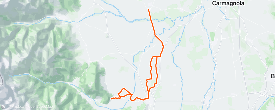 Map of the activity, Giretto con Cristian 🥶