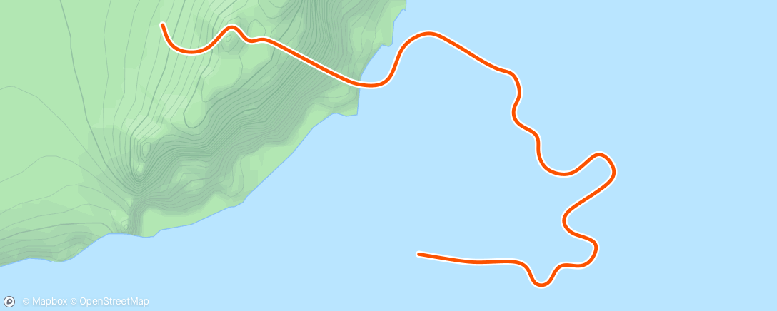 Map of the activity, Zwift - Big Flat 8 in Watopia