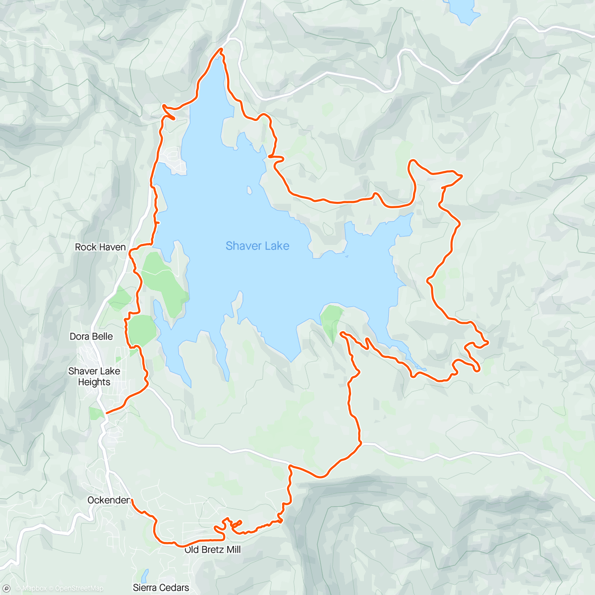 活动地图，Around The Lake