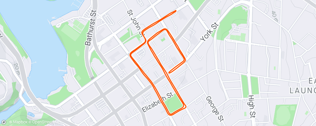 Mappa dell'attività Women's 5km