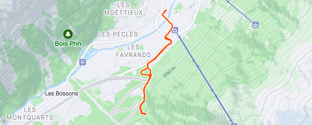 Map of the activity, Rando tranquille avec fifille !
😉