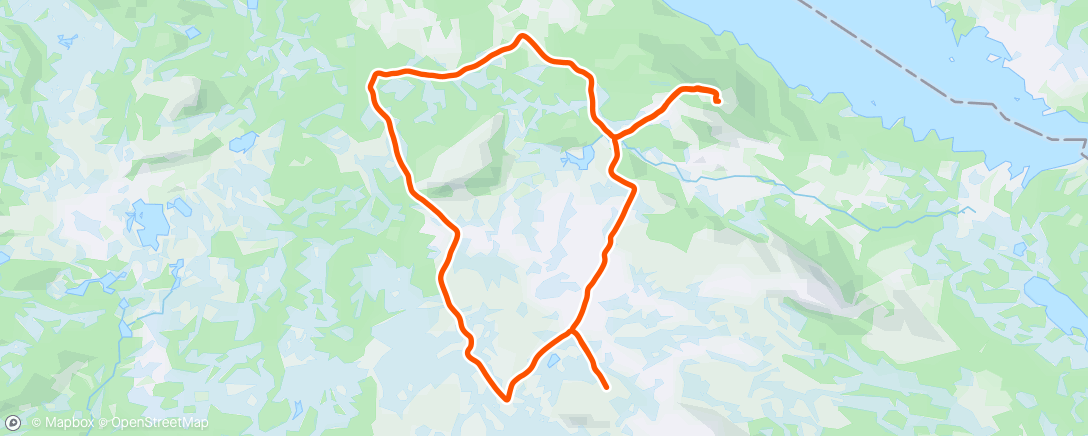 アクティビティ「Morning Nordic Ski」の地図