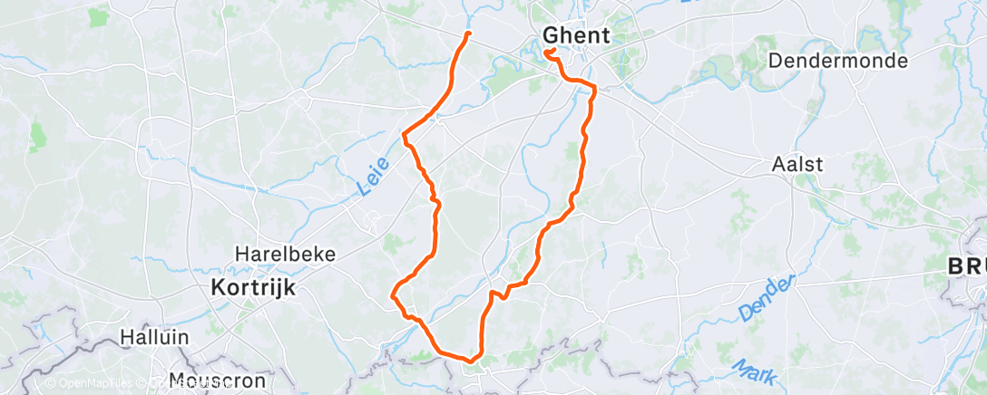 Map of the activity, Ochtendrit