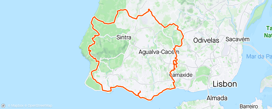 Map of the activity, A ver os quatro lados do palácio de Sintra