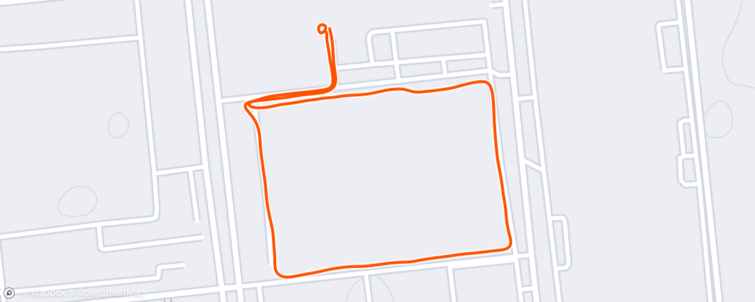 Map of the activity, Morning Run