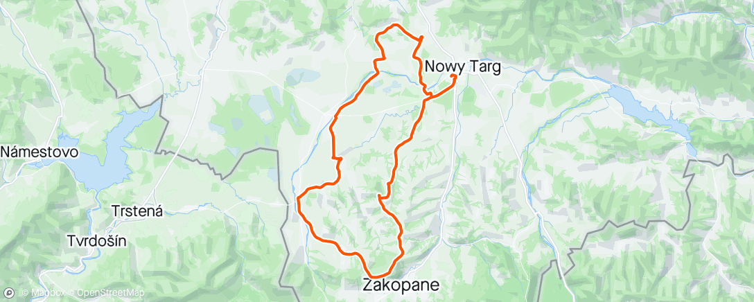 Map of the activity, Bajabongo Max
