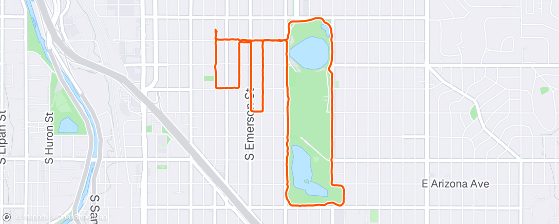 Map of the activity, Grace Walk!