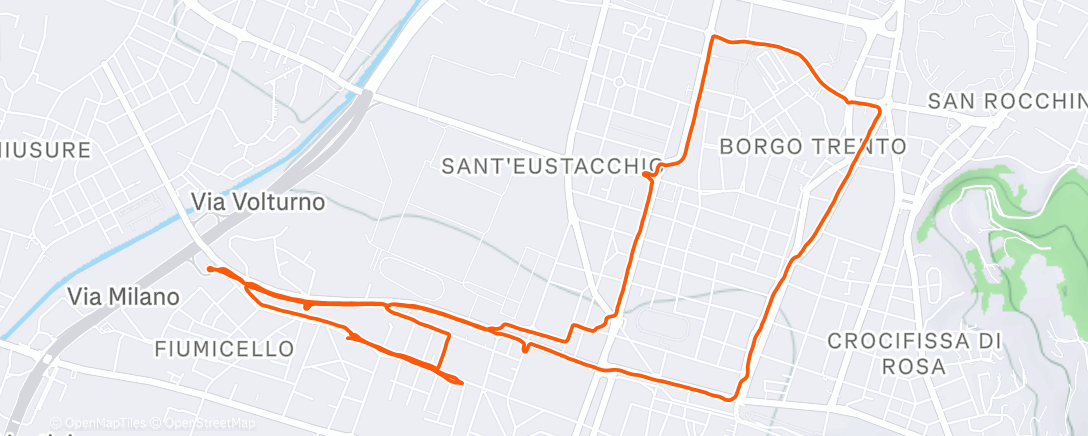 Map of the activity, CLL