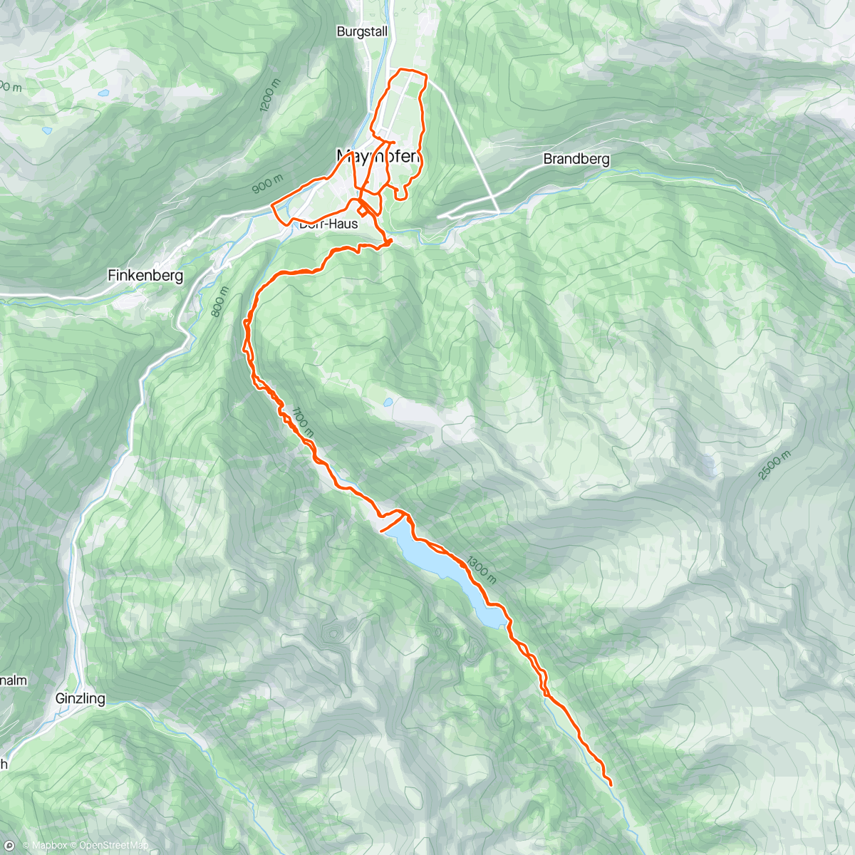Map of the activity, Afternoon e-MTB Ride