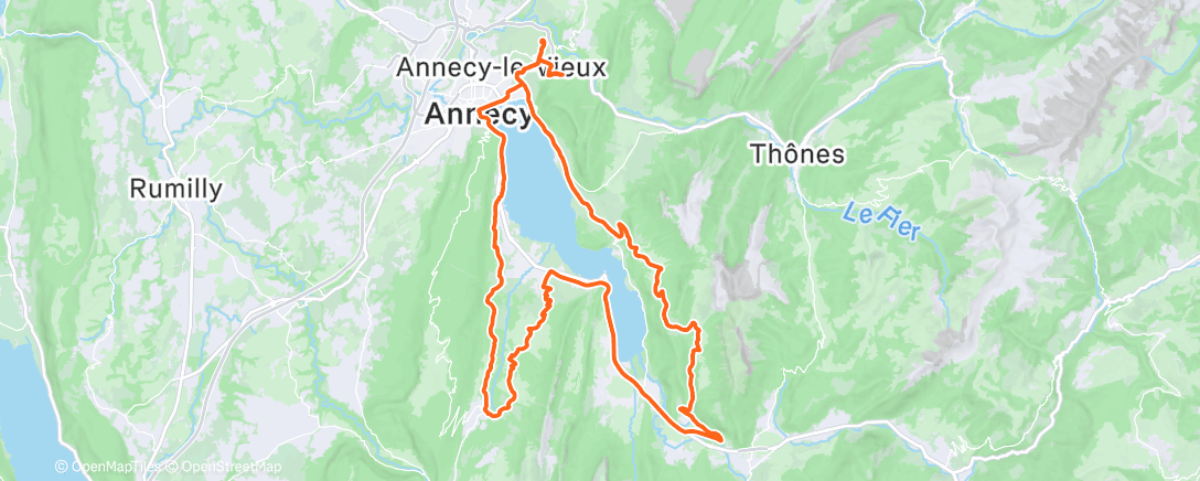 Map of the activity, Bientôt les 100 N.m 😂