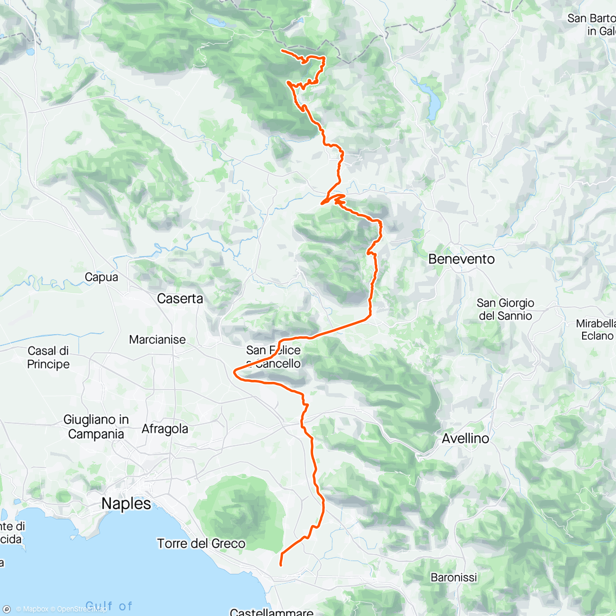 Map of the activity, 🎀 GIRO D’ITALIA 2024 🎀 10 tappa..