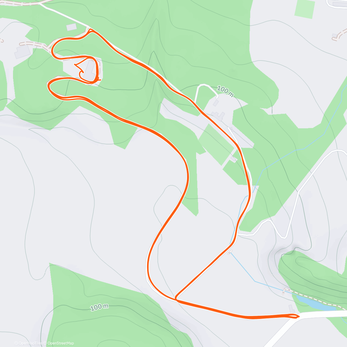 Карта физической активности (4 loops)